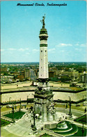 Indiana Indianapolis Monument Circle Soldiers And Sailors Monument - Indianapolis