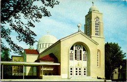 Massachusetts Worcester St Spyridon Greek Orthodox Church - Worcester