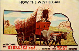 Nebraska Welcome To Nebraskaland Where The West Was Won - Sonstige & Ohne Zuordnung