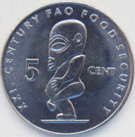 Cook Islands 5 Cents 2000 KM#369 FAO - Islas Cook