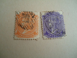 SOUTH  AUSTRALIA  USED STAMPS 2  QUEEN - Oblitérés