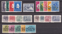 1952 Complete Postfrisse Jaargang NVPH 578 / 600 - Años Completos