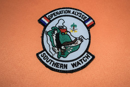 PATCH OPERATION ALYSSE SOUTHERN WATCH, GUERRE DU GOLFE, ARMEE DE L'AIR, AVIATION - Aviation