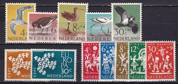 1961 Complete Jaargang Postfris NVPH 752 / 763 - Années Complètes