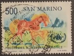 SAN MARINO 1983 PROGRAMMA ALIMENTARE MONDIALE - Oblitérés