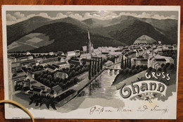 AK 1899 Cpa Gruss Aus Gruß Thann Deutsches Reich Litho Elsass Souvenir - Thann