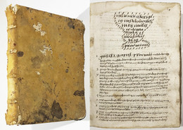 Iulii Pacii A Beriga In Institutiones Iuris Civilis Erotemata. Monspelii, 1614 / Procemium - Theater & Drehbücher