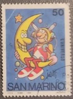 SAN MARINO 1984 SCUOLA E FILATELIA LIRE 50 - Used Stamps