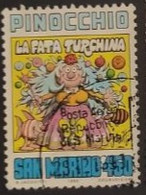 SAN MARINO 1990 CENTENARIO MORTE CARLO COLLODI PINOCCHIO - Used Stamps