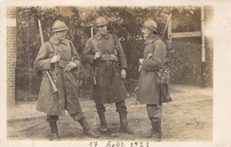 Photographie Militaria - Berverloo - 1921 - Régiment - Carte Postale Ancienne - Regiments