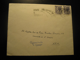 ROMA 1961 Usate Il Triangolo Cancel Cover ITALY Italia Health Road Safety Traffic Car Auto - Accidents & Road Safety