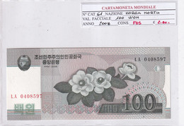 COREA DEL NORD 100 WON 2008 P61 - Corée Du Nord