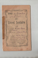Ecole De Crachier Livret Scolaire Querleux 1952 Directrice Mme Clavel - Diplomi E Pagelle