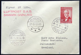 Greenland 1950 SAS  (parti 776) - Storia Postale