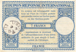 COUPON REPONSE INTERNATIONAL 7 FRANCS LIMOGES 1942 - Antwortscheine