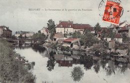 FRANCE - 90 - BELFORT - La Savoureuse Et Le Quartier Du Fourneau - Colorisée - Reflet - Carte Postale Ancienne - Belfort - Città