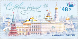 Russia 2022 Happy New Year ! Limited Edition Stamp With Overprint Mint - Unused Stamps