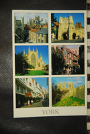 CP,  England Angleterre York General Views Of The City Of York Multi View - York