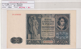 POLONIA 50 ZLOTYCH 1941 P 102 - Pologne