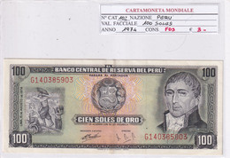 PERU' 100 SOLES 1974 P 102 - Pérou