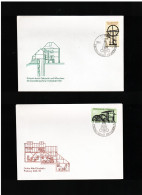 DDR - 9 7 1985 2 FDC TECHNISCE DENKMALE - 1981-1990