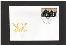 DDR -13 9 1988   FDC INTERN. MAHN-UND GEDENKSTATTEN  - BUCHENWALD - 1981-1990