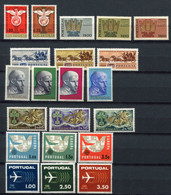 Portugal - 1963 - MNH ** - Complete Year Set - Mi933/953 - Cv € 33,50 - Años Completos