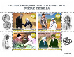 Centrafrica 2022, Mother Teresa, Diana, 4val In BF - Mère Teresa