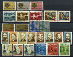 Portugal - 1966 - MNH ** - Complete Year Set - Mi1000/1025 - Cv € 70,70 - Años Completos