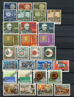 Portugal - 1970 - MNH ** - Complete Year Set - Mi1092/1120 - Cv € 70,30 - Años Completos