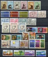 Portugal - 1971 - MNH ** - Complete Year Set - Mi1121/1155 - Cv € 75,30 - Full Years