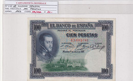 SPAGNA 100  PESETAS 1925 P 69 - 100 Peseten