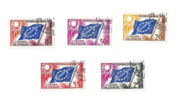 Oblitération De Coin.Conseil De L'Europe. - Used