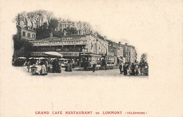 Lormont * Grand Café Restaurant De Lormont * Tramway Tram Commerce * CPA Dos 1900 - Other & Unclassified