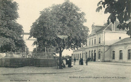 AUBE  ROMILLY SUR SEINE  La Gare Et Le Kiosque - Romilly-sur-Seine