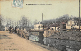 Claye Souilly             77         Le Pont Du Canal      (voir Scan) - Claye Souilly