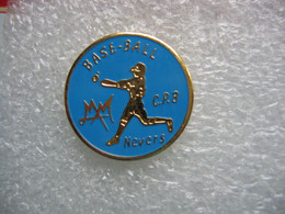 Pin's Du Club De Baseball  De La Société CPB Forets ( Groupement Forestier) à NEVERS (Dépt 58) - Béisbol