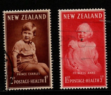 New Zealand SG 710-1 1952 Health,used - Used Stamps