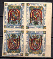 Sello Nº 2iias En Pareja Franquicia Militar - Military Service Stamp