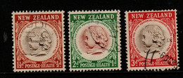 New Zealand SG 742-44 1955 Health,used - Oblitérés