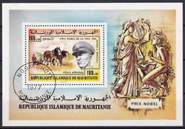 Mauretanien Block 17 Gestempelt, Nobelpreisträger (Nr.1173) - Mauritanie (1960-...)