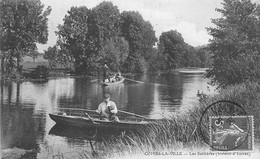 Combs La Ville             77         Les Sablières   ( Rivière D'Yerres)   Pêcheurs A La Ligne       (voir Scan) - Combs La Ville