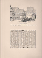 Vieux Papiers - Calendrier 1968 + 2 Illustrations  C Sauer - Recto : Oberbronn / Verso :Niederbronn - Grand Format : 1961-70