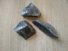 Obsidienne Argenté Brute, Pierres Naturelles, Pierres Précieuses, Pierres De Guérison, Chakra 218gr - Minéraux