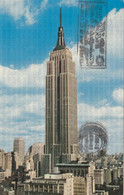 CARTOLINA  NEW YORK CITY,NEW YORK,STATI UNITI,EMPIRE STATE BUILDING,VIAGGIATA 1958 - Empire State Building