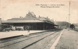 Belgique - Pepinster - Intérieur De La Gare - Réseau Cologne Bruxelles - Edit. G. Hermans - Carte Postale Ancienne - Verviers