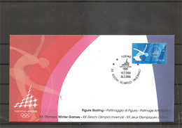 JO D'hiver De Torino -2006 - Patinage Artistique ( FDC D'Italie De 2006 à Voir) - Invierno 2006: Turín