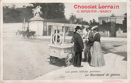 PARIS Les Petits Métiers Parisiens Le Marchand De Glaces - Petits Métiers à Paris