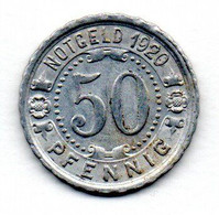 MA 21830 // Augsburg 50 Pfennig 1920 Strassenbahn TTB+ - Monetary/Of Necessity