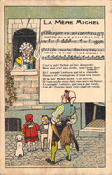 PUBLICITE - MARGARINE ERA - Aux Fruits D'orient - Comptine LA MERE MICHEL - Partition - Musique - Carte Postale Ancienne - Publicité